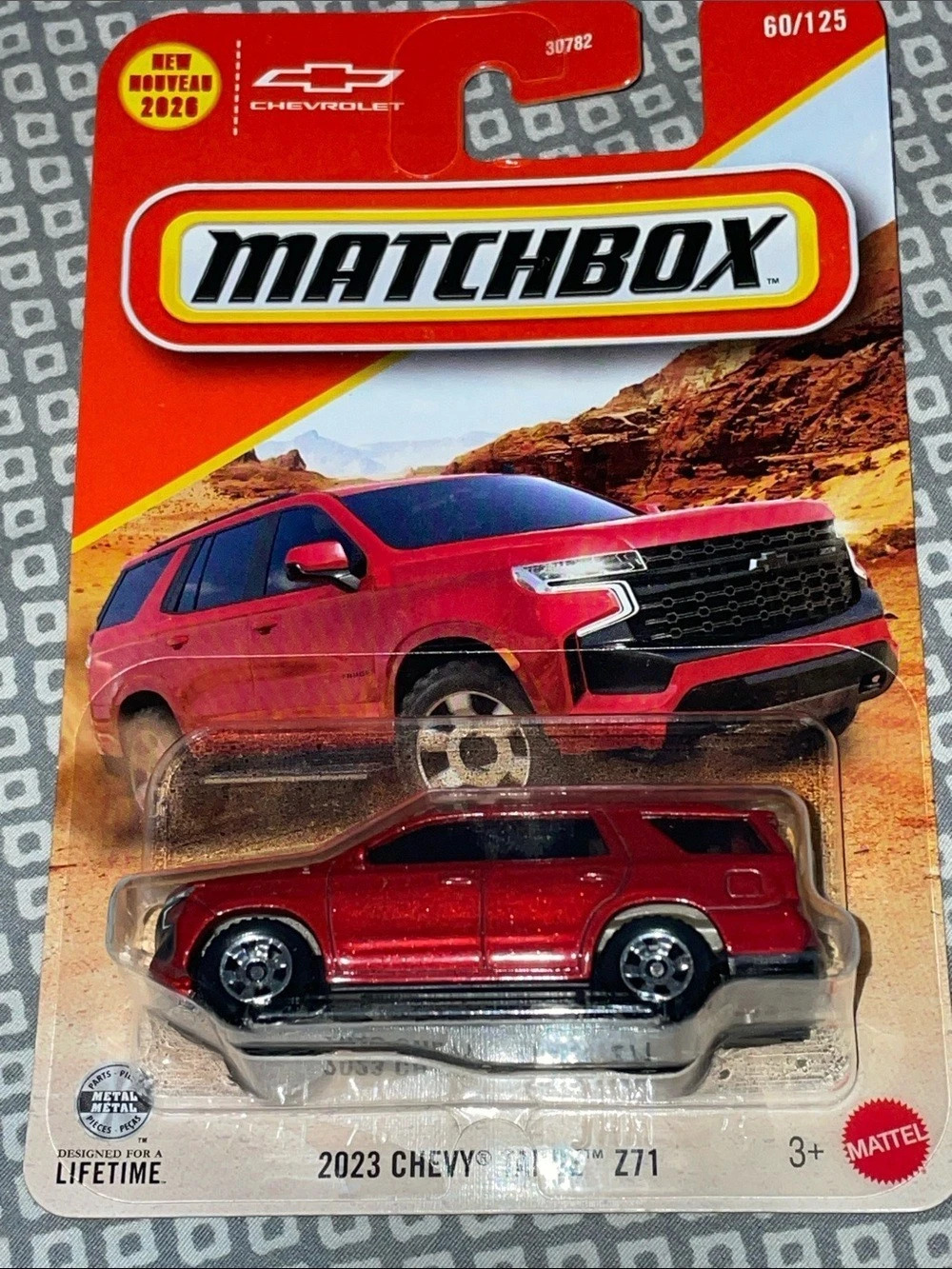 Matchbox 2023 Chevy Tahoe Z71 Red NWT Die-Cast Vehicle